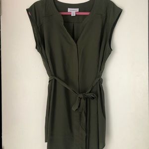 Motherhood Maternity Olive Green Blouse